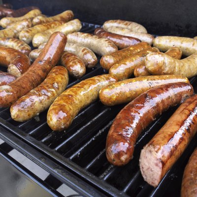 Grilling Sausage