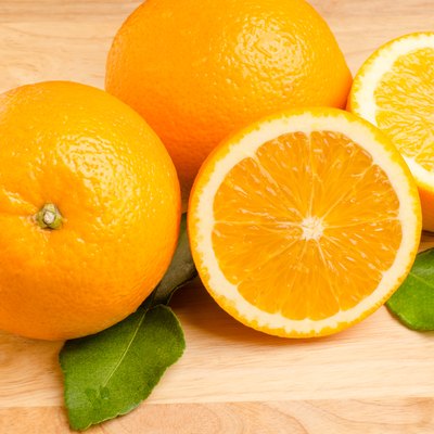Navel orange fruit