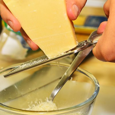 grated Parmesan given by a Chef