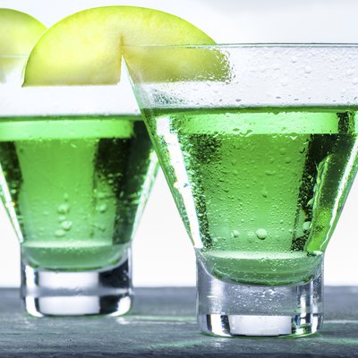 Green Apple Martini Cocktail