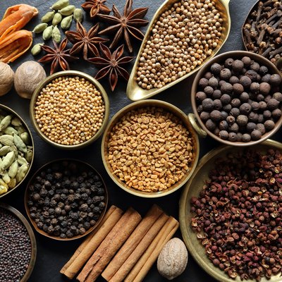 Spices and herbs.