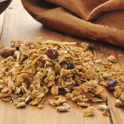 Healthy organic granola