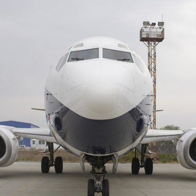 Airplane on runway