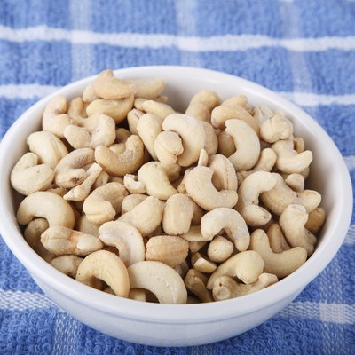 Bowl of Salted Cashews