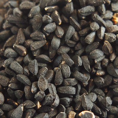 Black Cumin seed background.