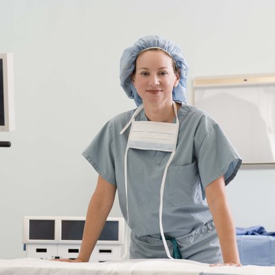 Doctor in a hospital