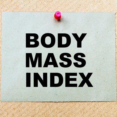 Body Mass Index written on paper note