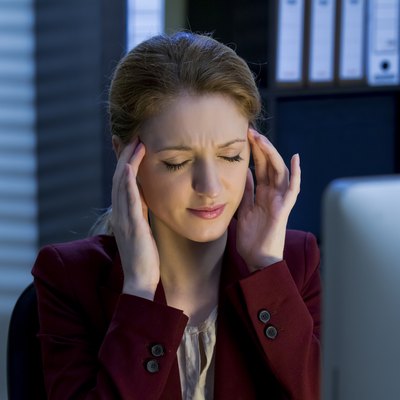 Woman working in the office