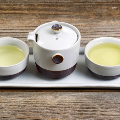 Time to relax with green tea