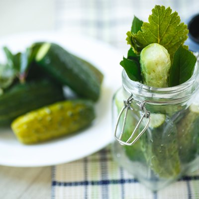 salted cucumber