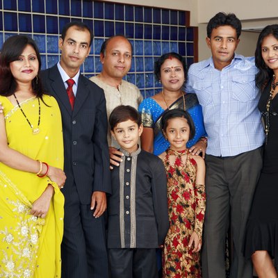 Portrait of a family