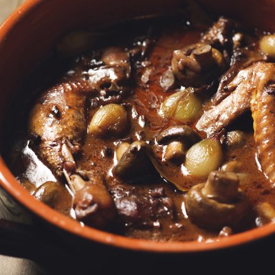 Chicken stew - Coq au vin