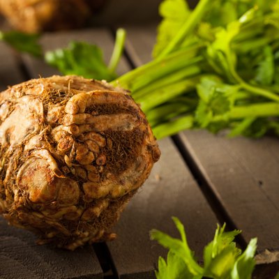 Raw Organic Celery Root
