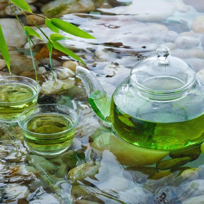 "Tea set,close-up"