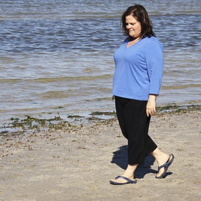 Walking by the Shore