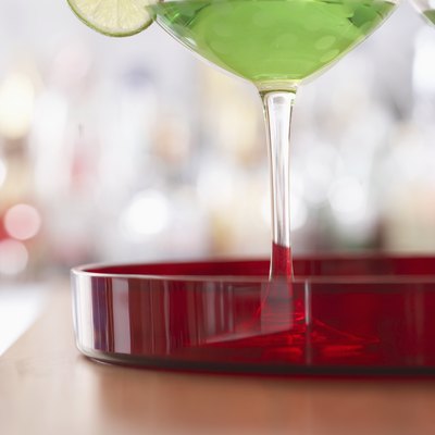 Cocktail on bar