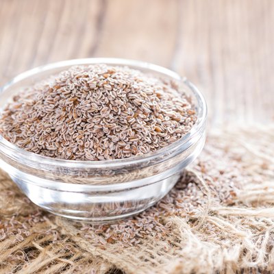 Psyllium Seeds in a bowl