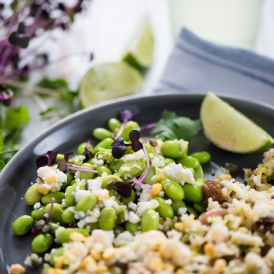 Wholefood vegetarian salad