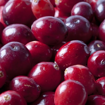 Close up Cranberries full frame