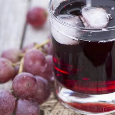 Grape Juice with Ice