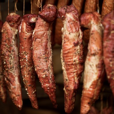 smokehouse - Smoked meats - ham, bacon