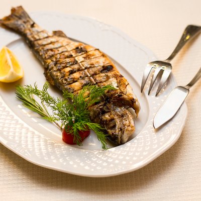 Grilled trout