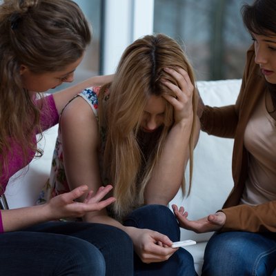 Waiting for pregnancy test outcome