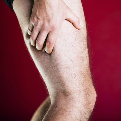Running physical injury, leg pain
