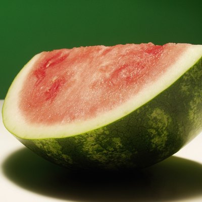 A wedge of watermelon