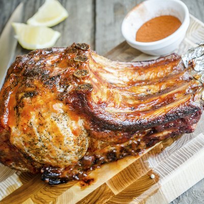 Grilled pork ribs