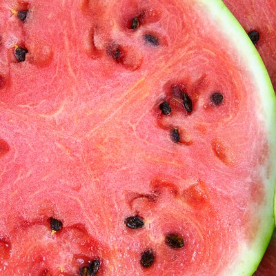 Cut watermelon