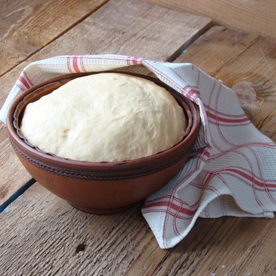 yeast dough for pies and rolls