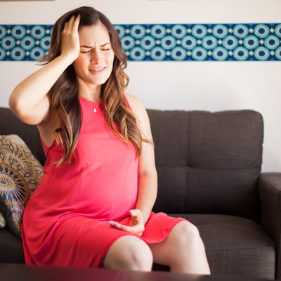 Having headaches during pregnancy