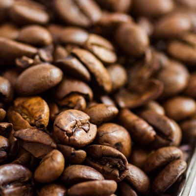 Lot of coffee beans