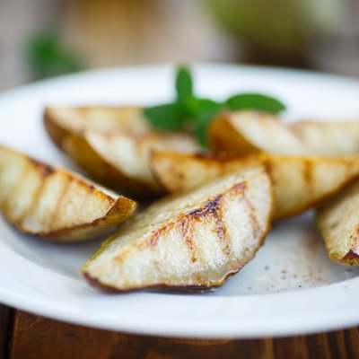 roasted pears