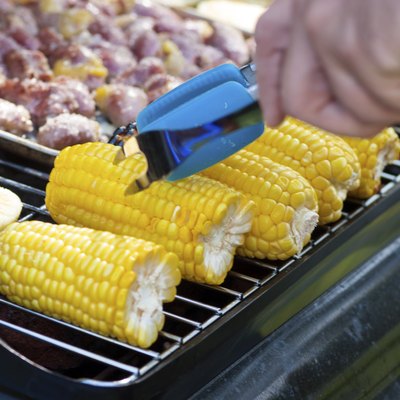 Grilled Corn And Meat