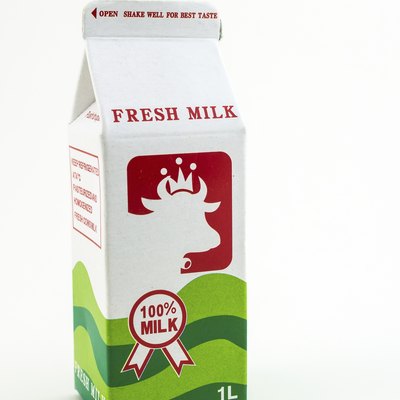 Toy milk carton
