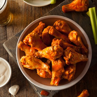 Spicy Homemade Buffalo Wings