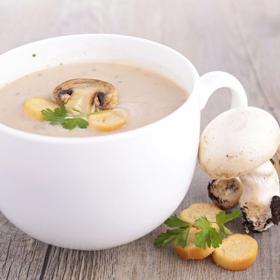 mushrooms soup