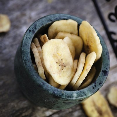 Dried banana fruit