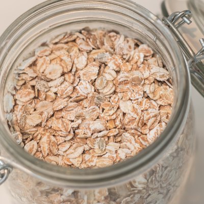 Oat flakes - stock image