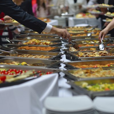 buffet food