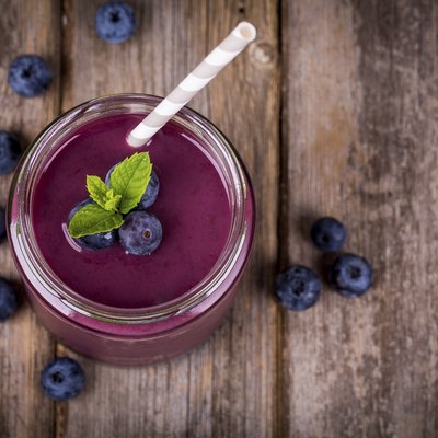Blueberry smoothie