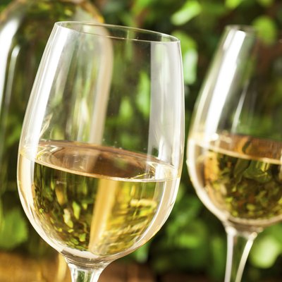 Refreshring White Wine in a Glass