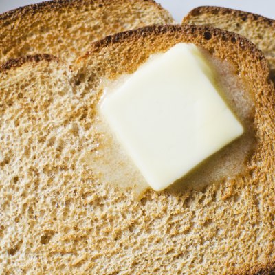 Toast with meltin butter
