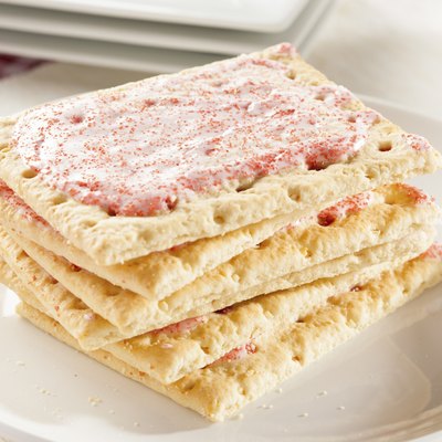 Hot Strawberry Toaster Pastry