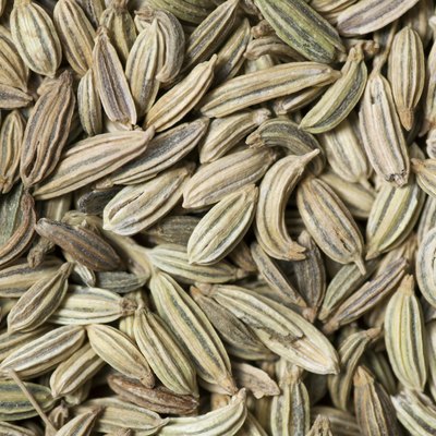 Background made of fennel seeds