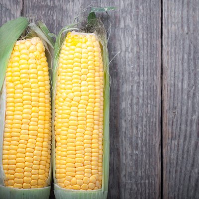 Corn on wood