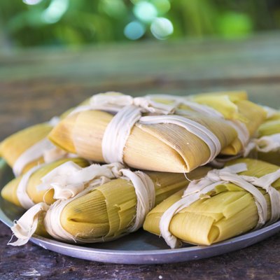 Cuban cuisine: traditional homemade tamales