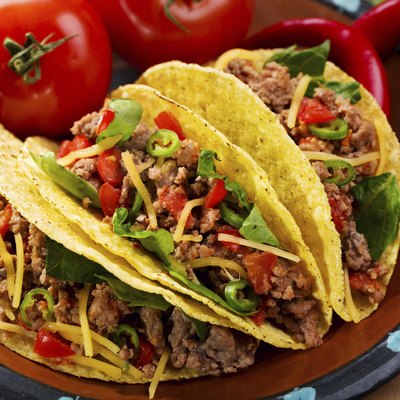 plate of tacos